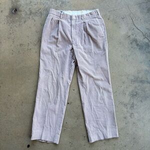 Vintage Pendleton Corduroy Pants Men's 34x30 Tan Made in the USA 80s